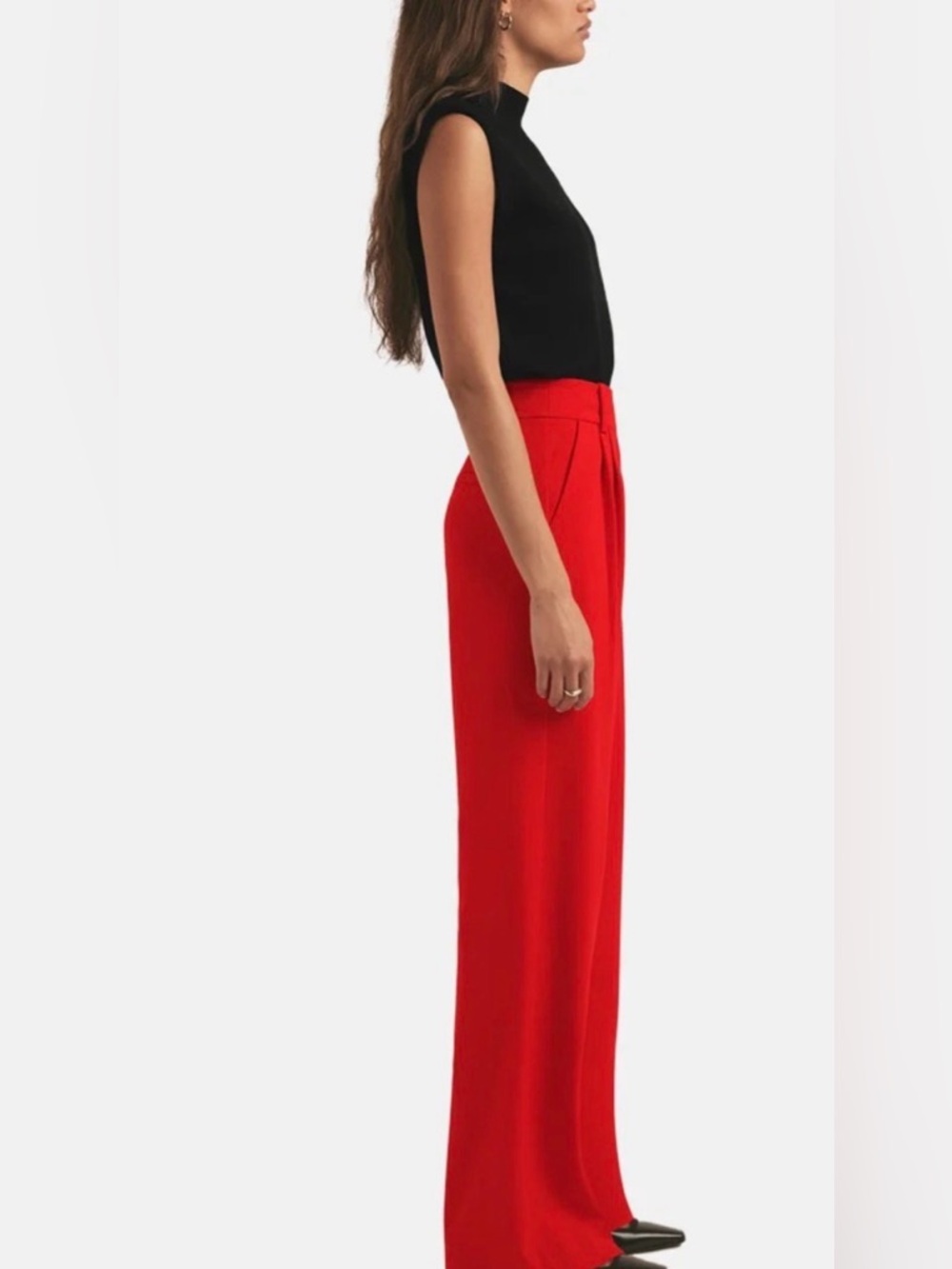 Favorite Daughter The Favorite Pant  - Red - Picture 2 of 7